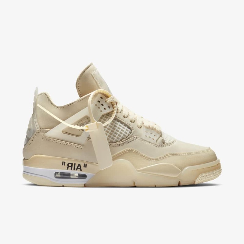 Off-White x Air Jordan 4 Sail | CV9388-100 | Grailify